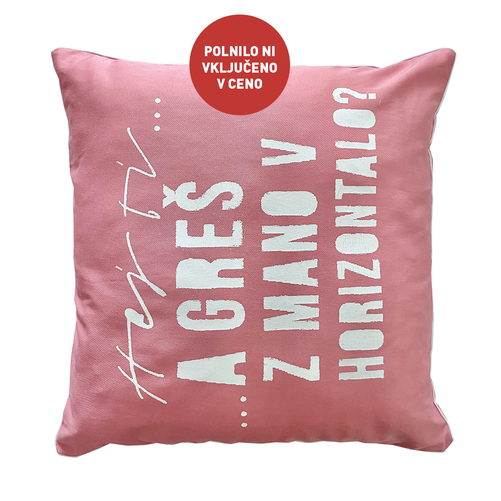 OKRASNA BLAZINA - HORIZONTALA Pink